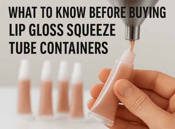 Lip Gloss Squeeze Tube