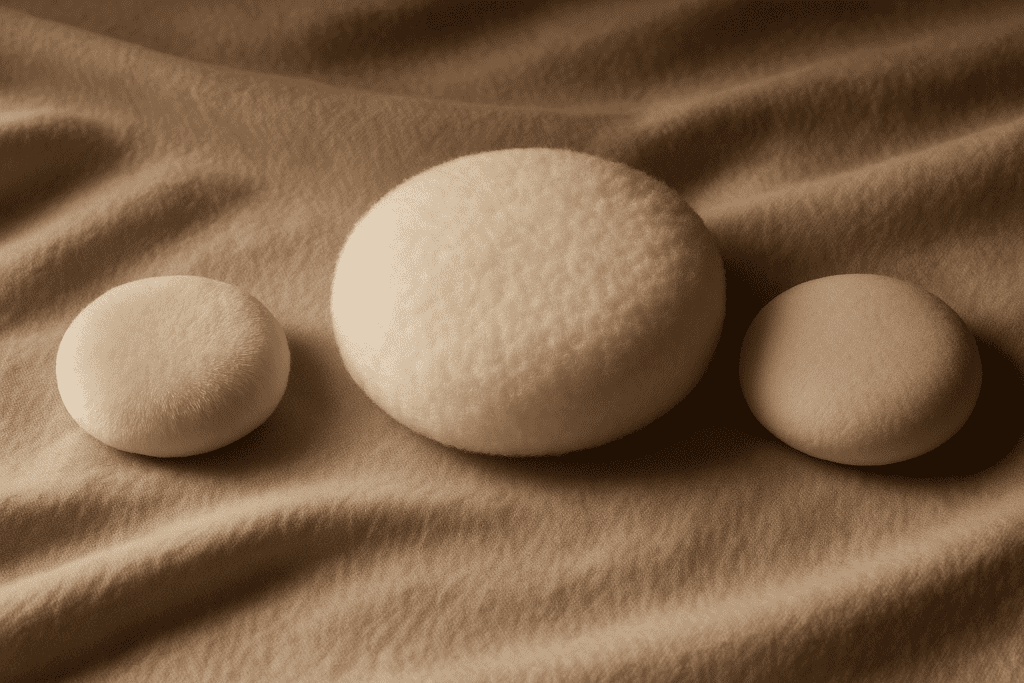 Kokio dydžio purkštukas geriausiai tinka kūno pudrai?