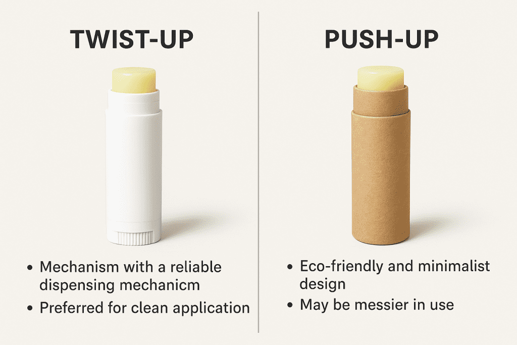 Twist-Up tai Push-Up: Kumpi on parempi?