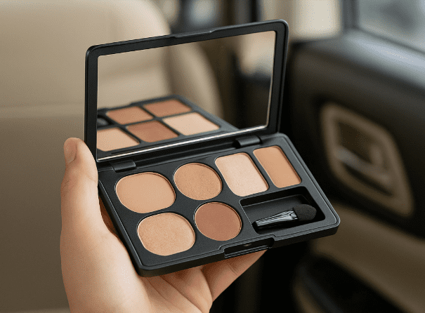 On-the-go touch-ups: Blank palette convenience