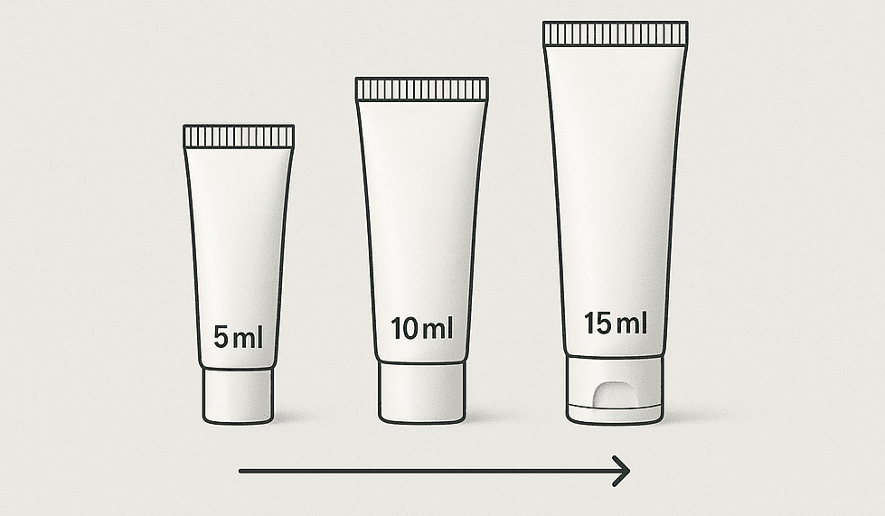 Tubes Size: 5ml vs 10ml vs 15ml