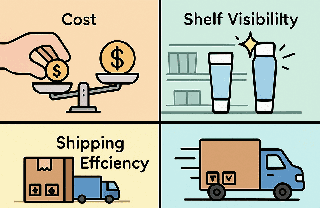 10ml vs. 8ml Lip Gloss Tubes