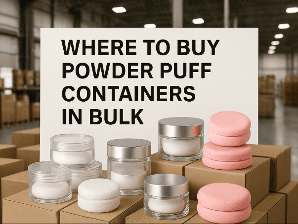 powder puff container
