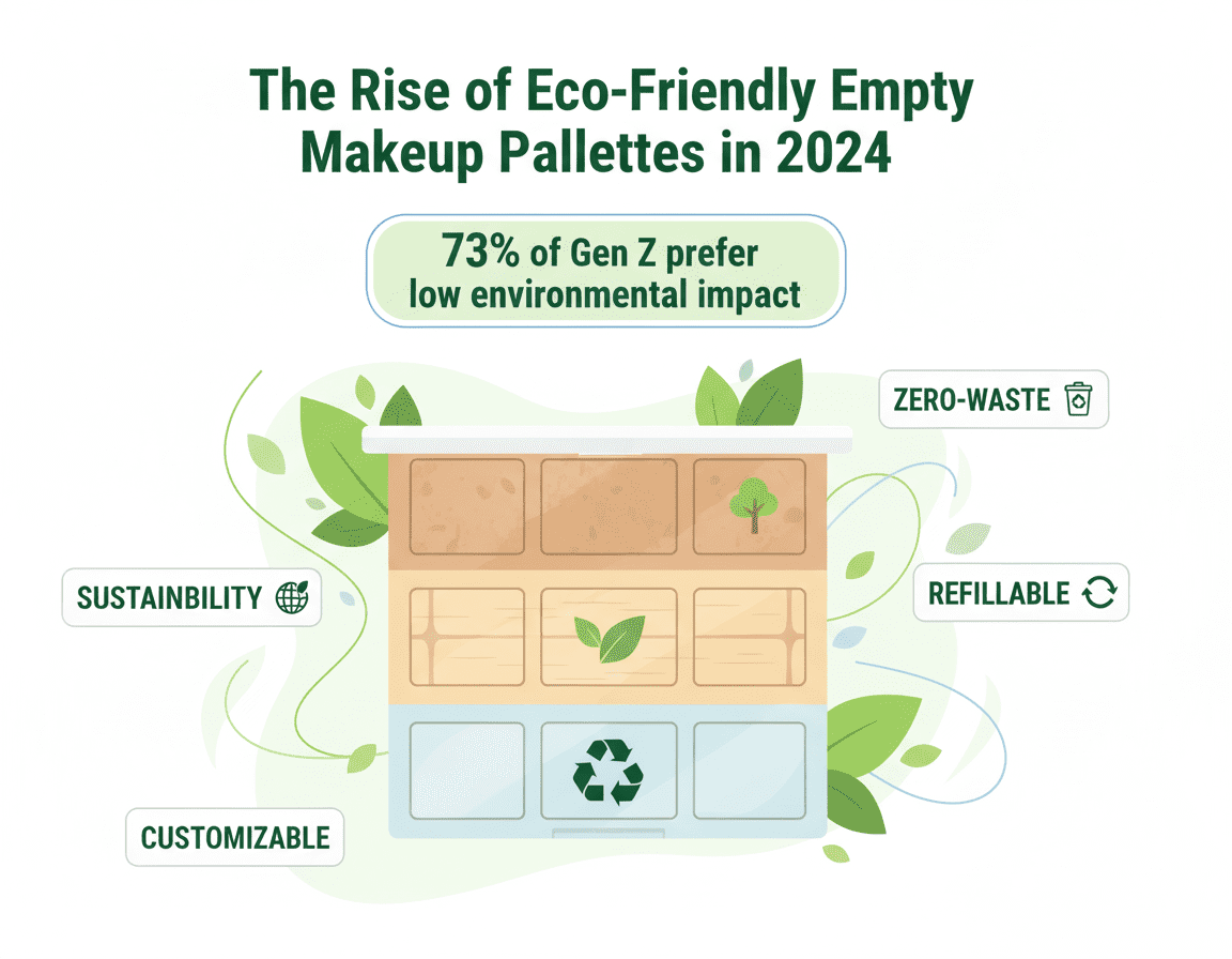 The Rise of Eco-Friendly Empty Makeup Palettes in 2024