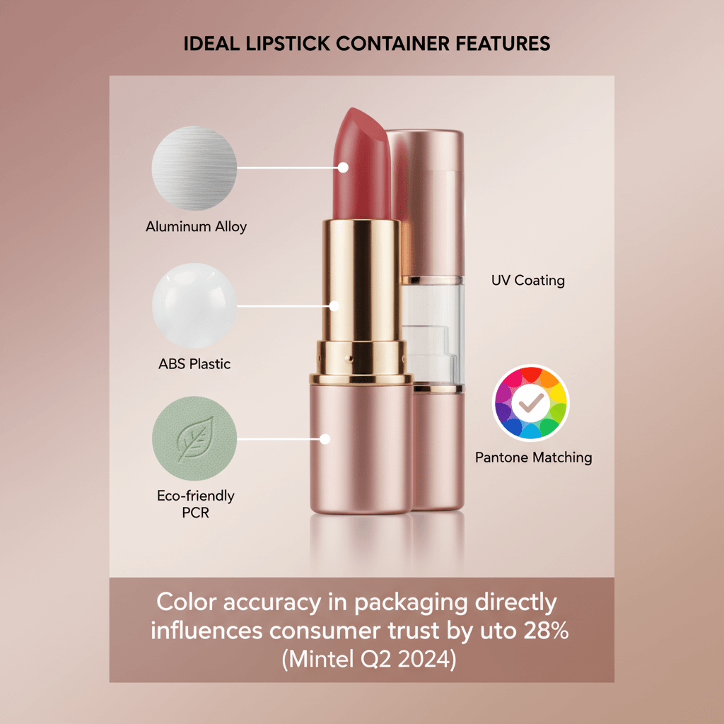 Key Features of Ideal Lipstick Containers