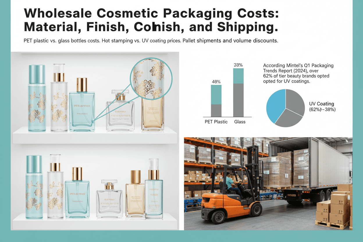 Trije dejavniki, ki vplivajo na stroške veleprodajne kozmetične embalaže