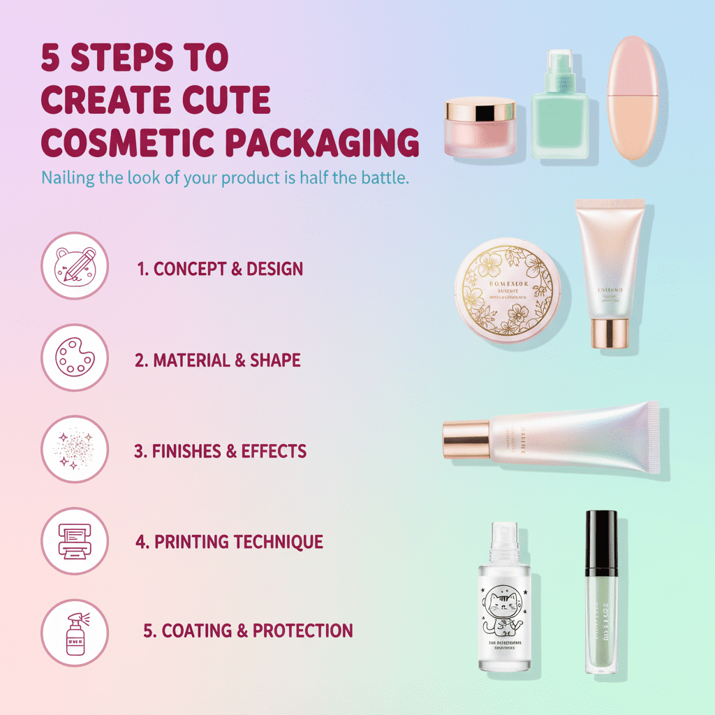 Five Steps To Create Cute Cosmetic Packaging
