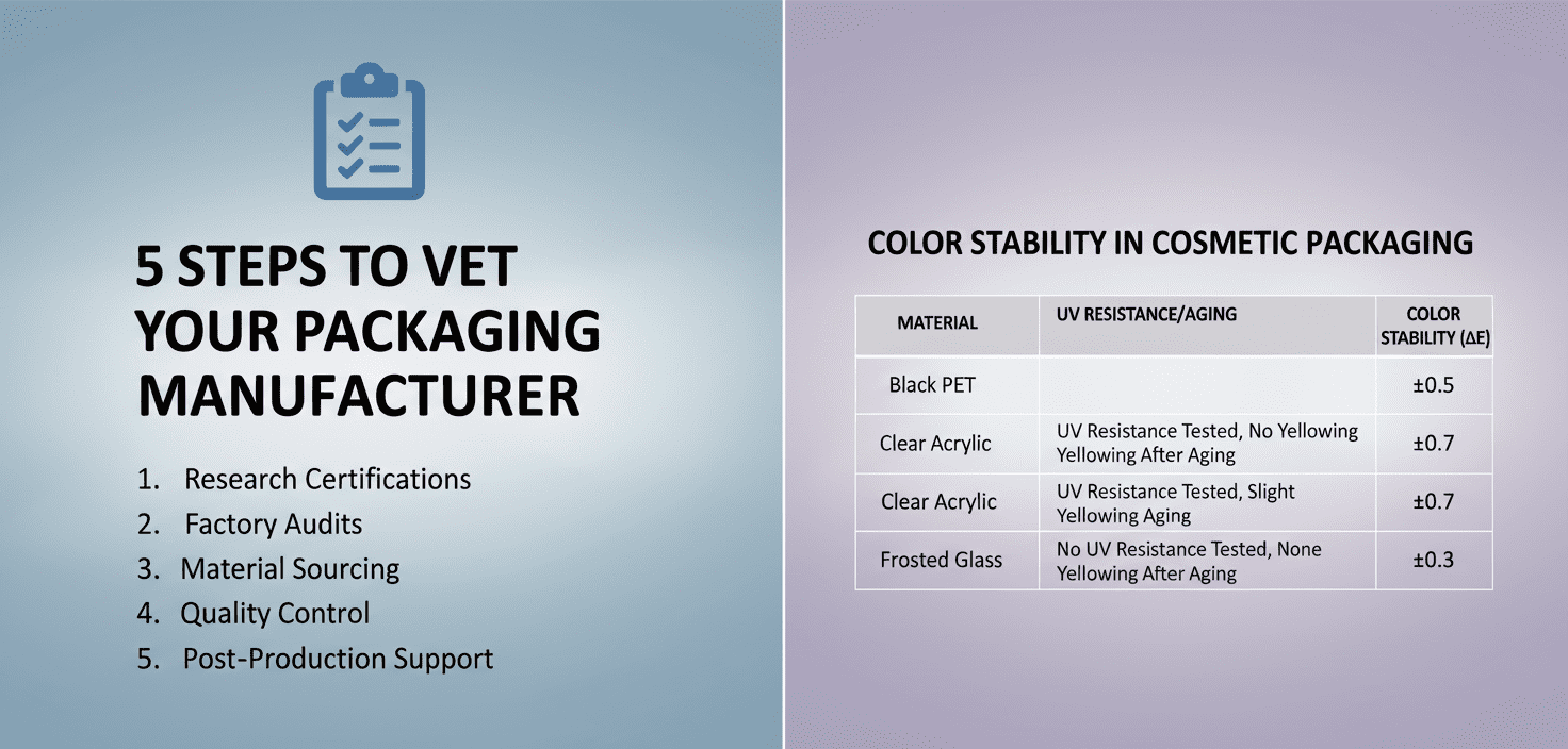 Cinque passaggi per verificare il produttore del tuo imballaggio