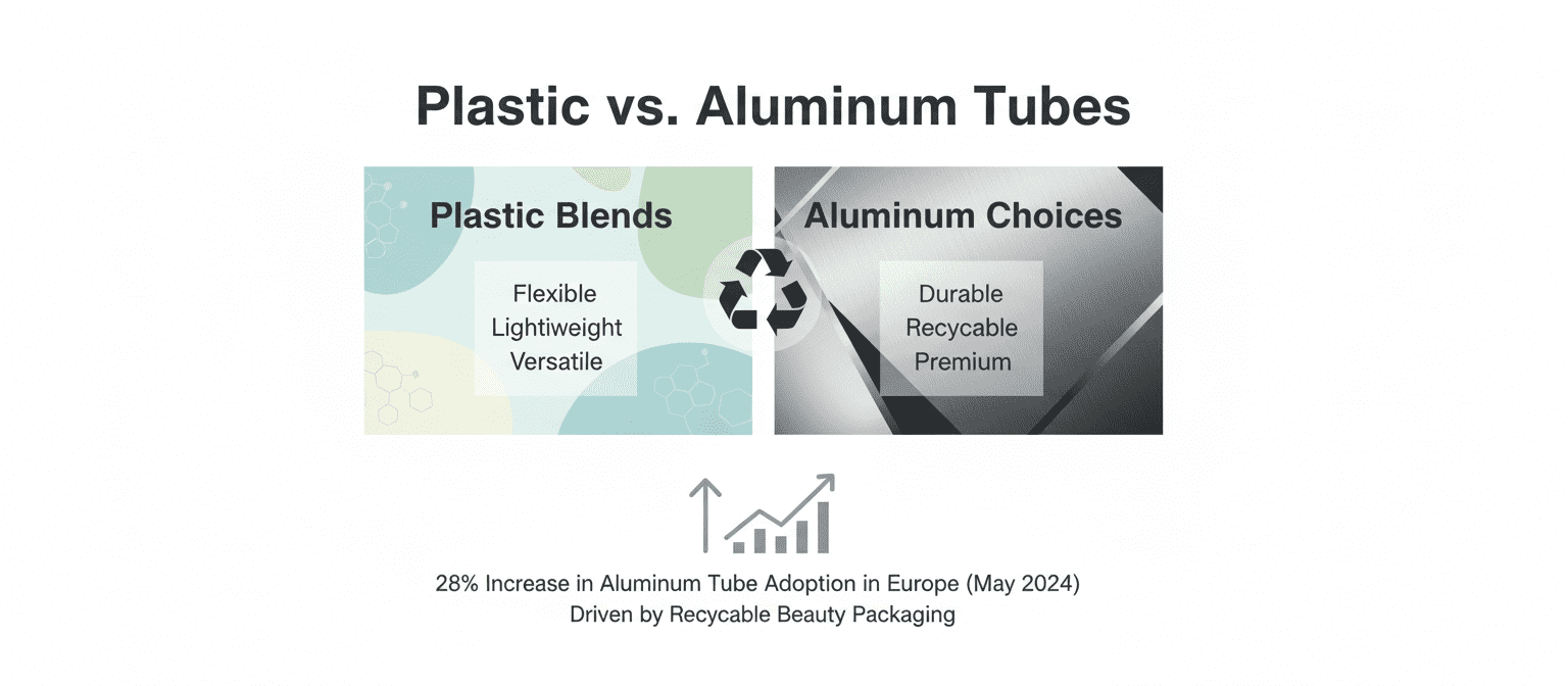 Пластмасова срещу алуминиева тръба