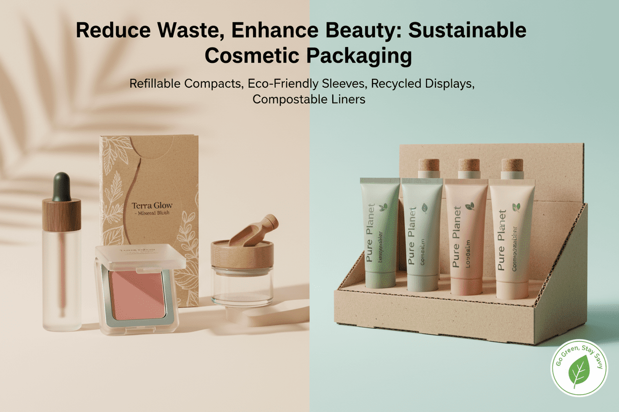 Kako lahko veleprodaja kozmetične embalaže zmanjša količino odpadkov?