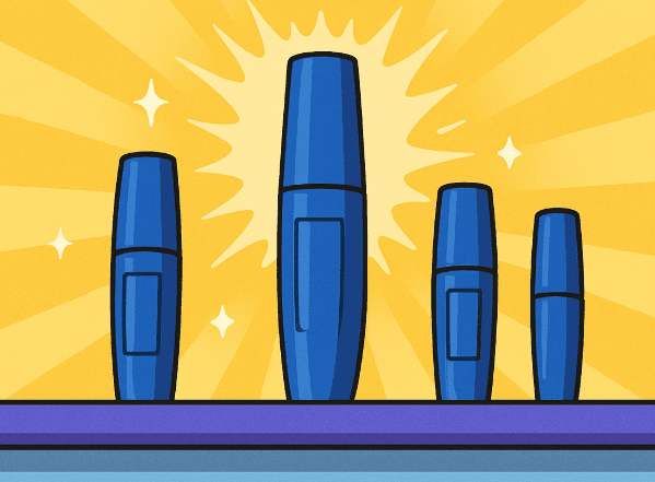 还在为货架可见度而苦恼?那就加个醒目的蓝色管吧