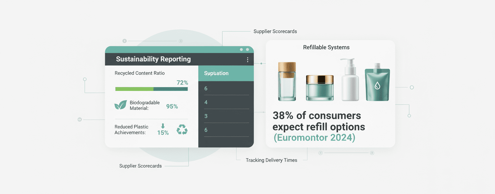 Отчитане на устойчивостта: Проследяване на въздействието на доставчиците