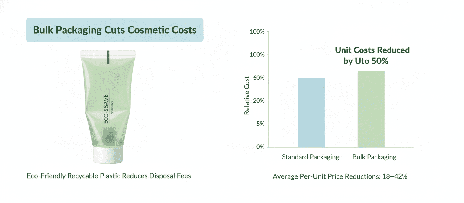 Can Bulk Packaging Cut Your Cosmetic Costs?
