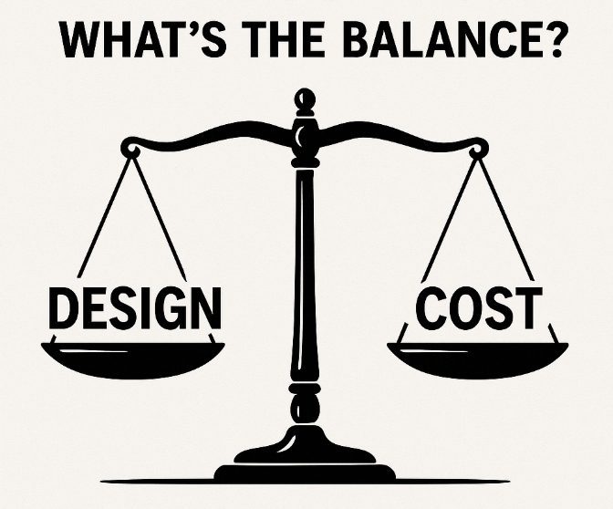 Design vs. Cost: What's the Balance?