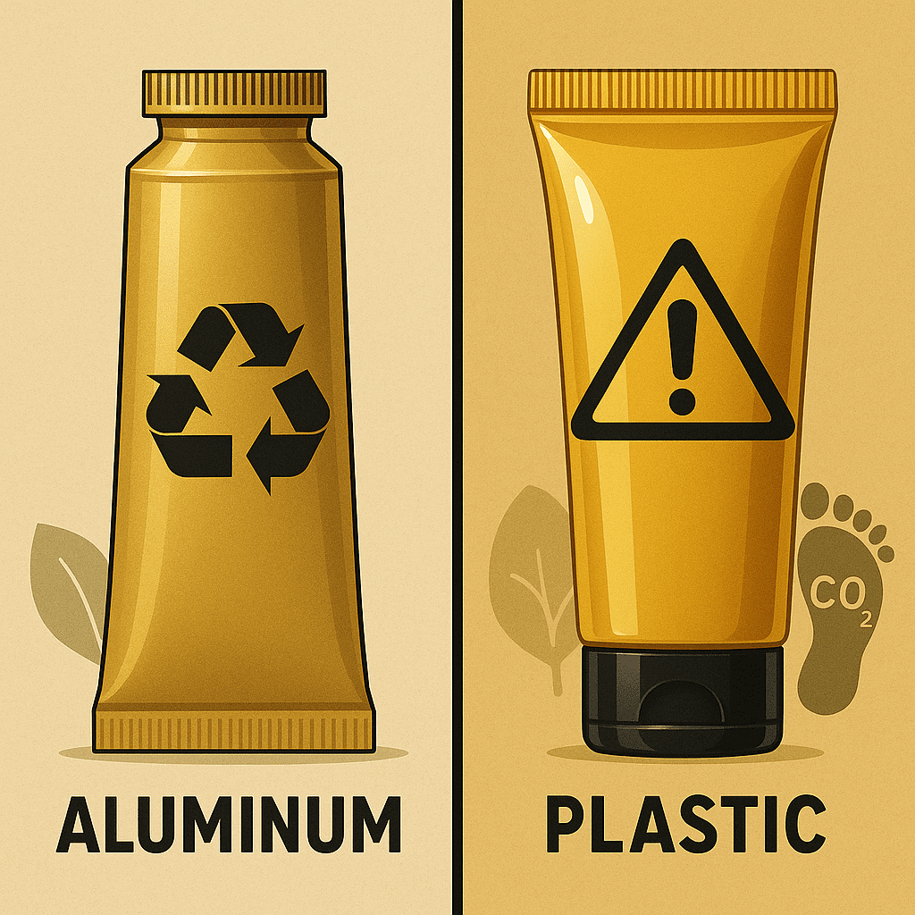 Aluminum vs. Plastic Gold Tubes: Which Material Wins?