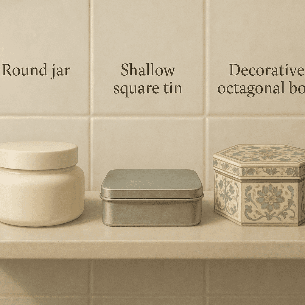 How does container shape affect usability