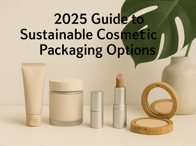 Průvodce udržitelnými možnostmi balení kosmetiky pro rok 2025