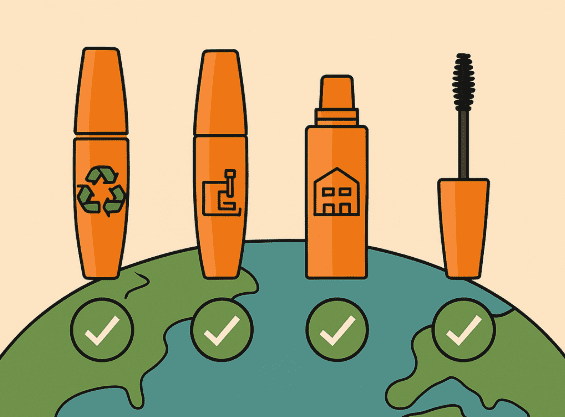4 steps to source eco-friendly orange mascara tubes