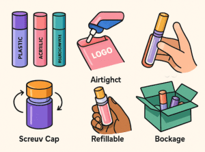 loose powder containers