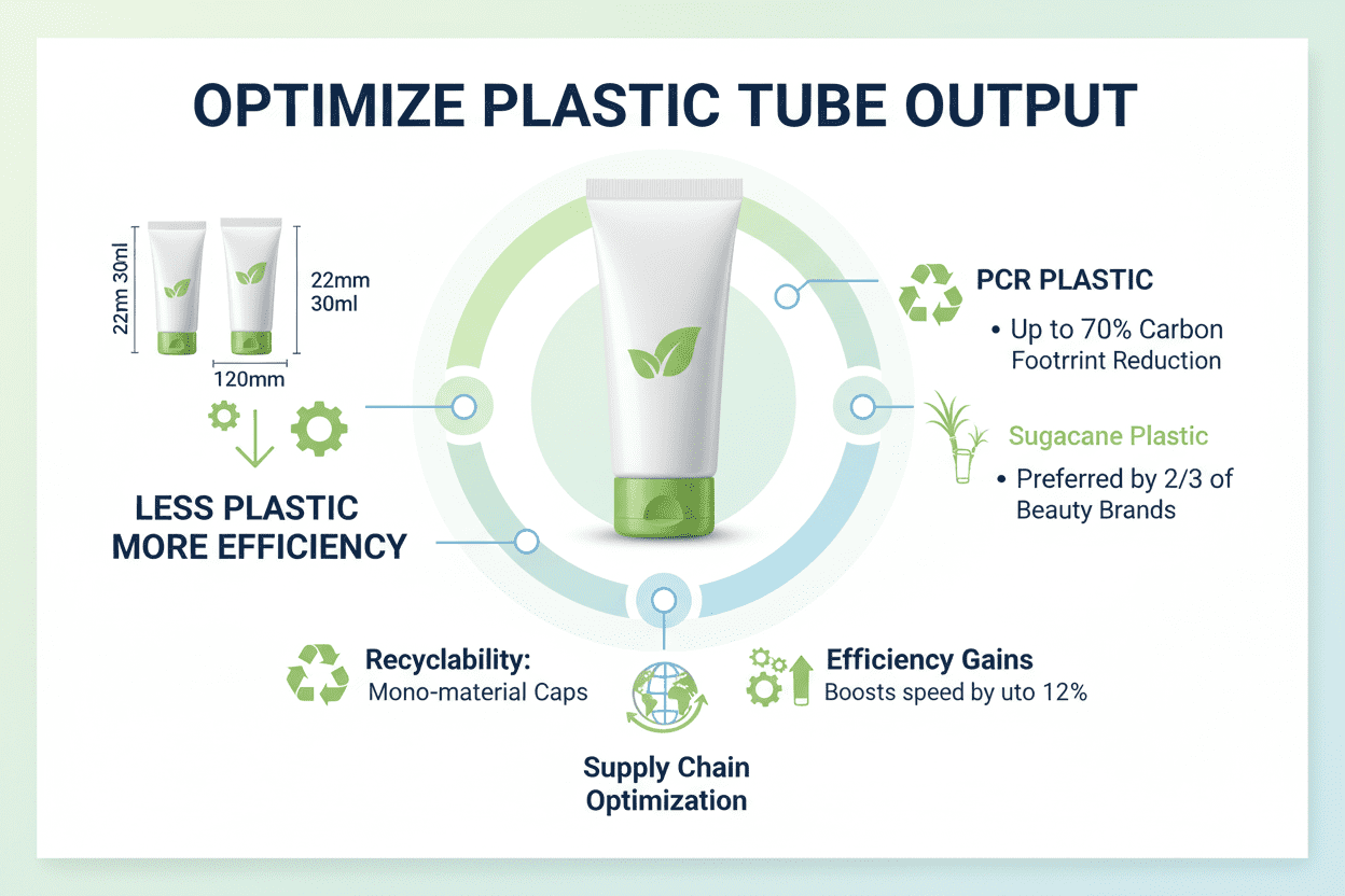 Överskott av avfall? Optimera produktionen av plaströr