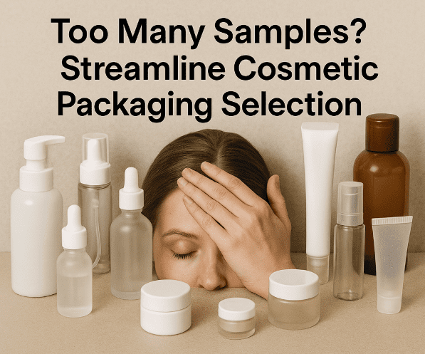 Too Many Samples? Streamline Cosmetic Packaging Selection