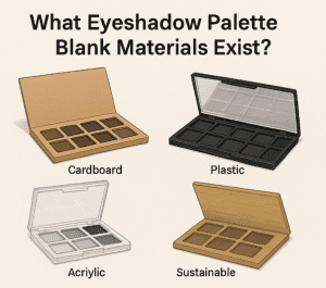 What Eyeshadow Palette Blank Materials Exist?