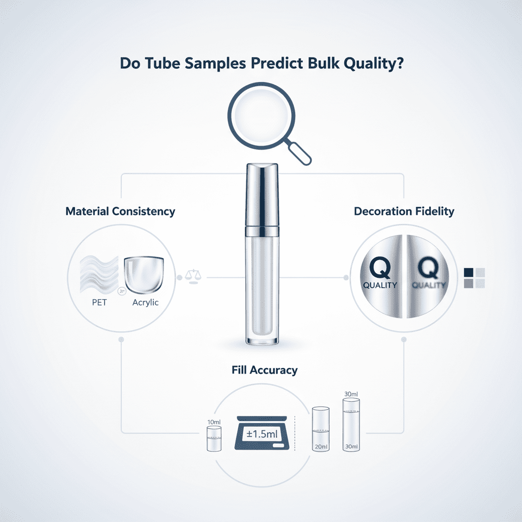 Do Tube Samples Predict Bulk Quality?