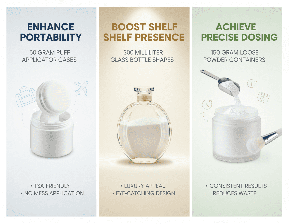 3 Reasons to Choose Body Powder Container Sizes