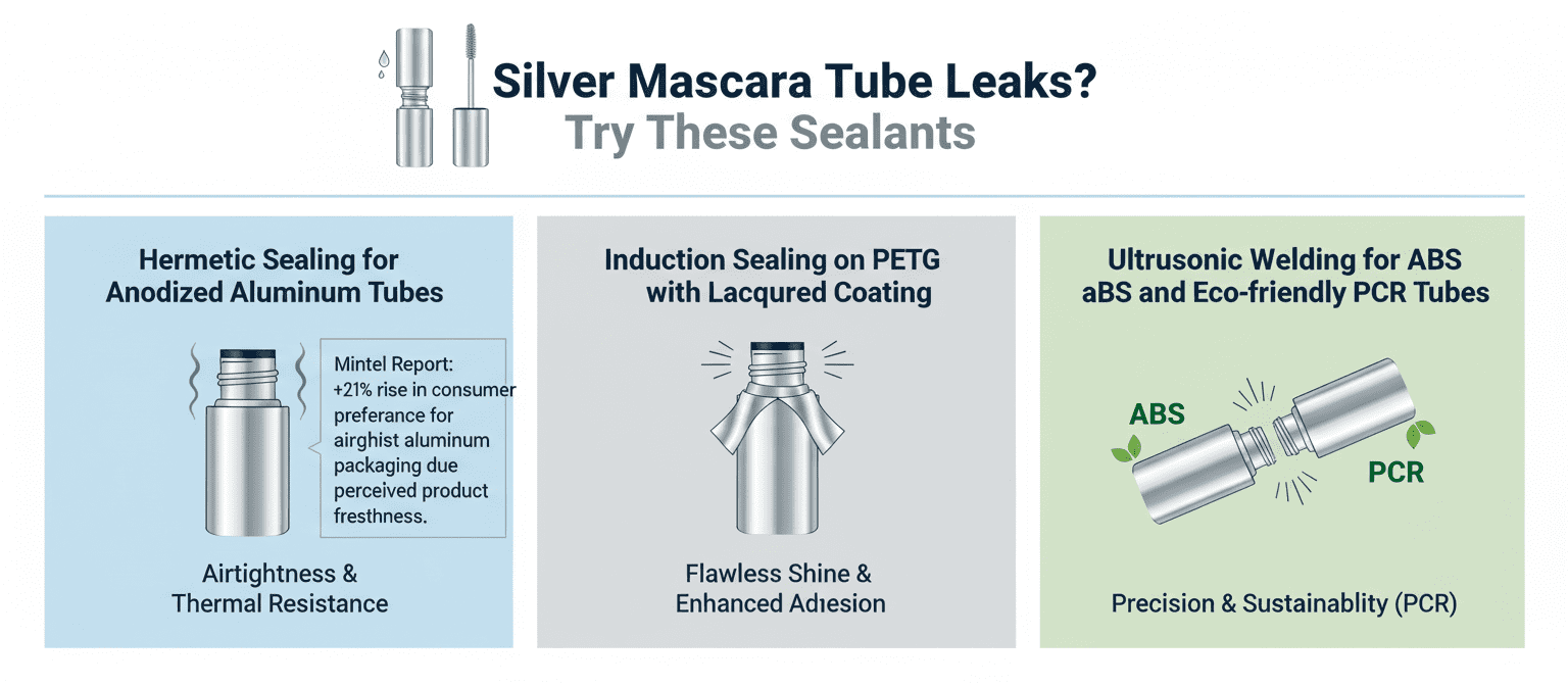 Silver Mascara Tube Leaks? Try These Sealants