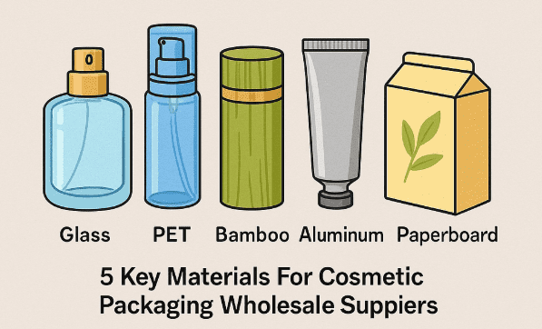 5 Key Materials For Cosmetic Packaging Wholesale Success