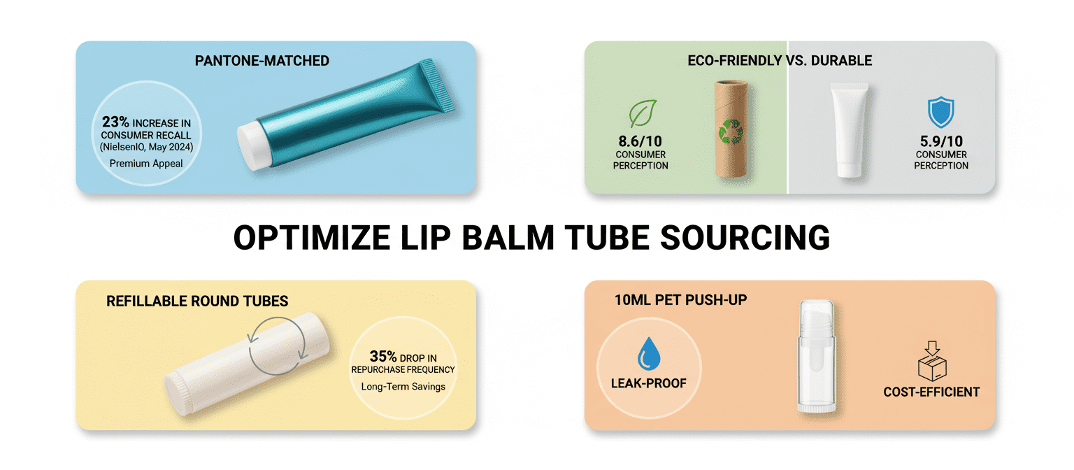 High Costs? Optimize Lip Balm Tube Sourcing Today
