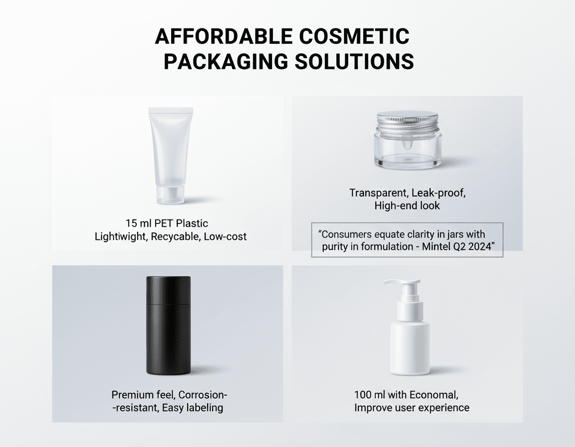 Oog voor budget? Betaalbare verpakkingsoplossingen voor cosmetica