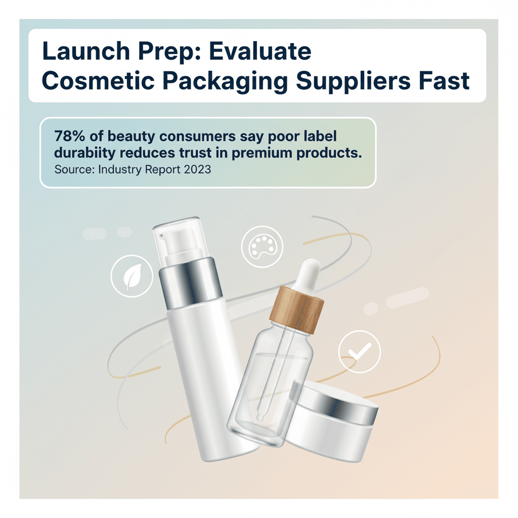 Launch Prep: Evaluate Cosmetic Packaging Suppliers Fast