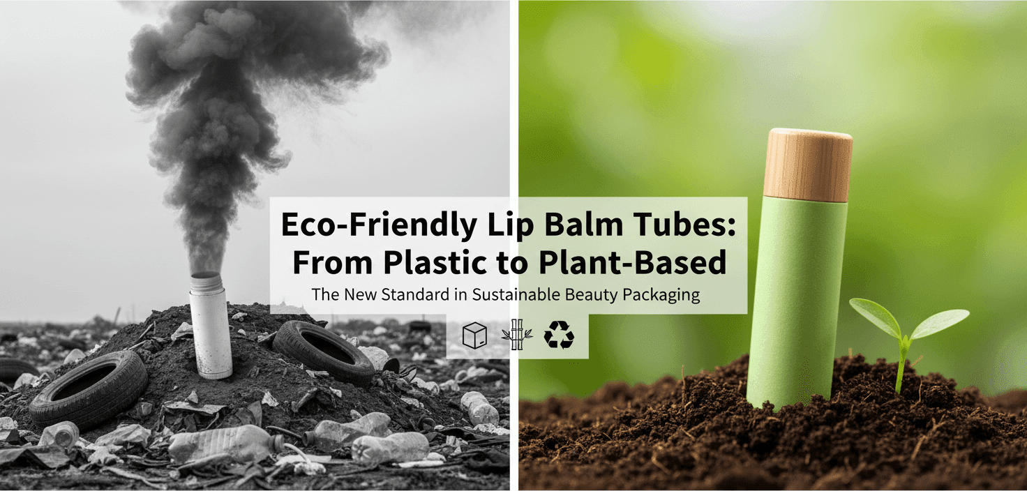 Van plastic naar plantaardig: de toekomst van milieuvriendelijke lippenbalsemtubes