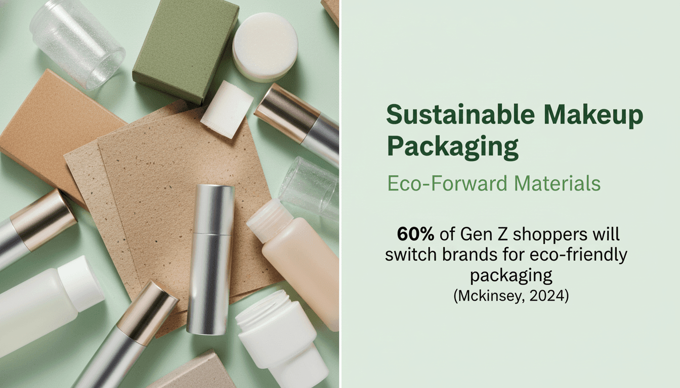 Soorten duurzame verpakkingsmaterialen voor make-up