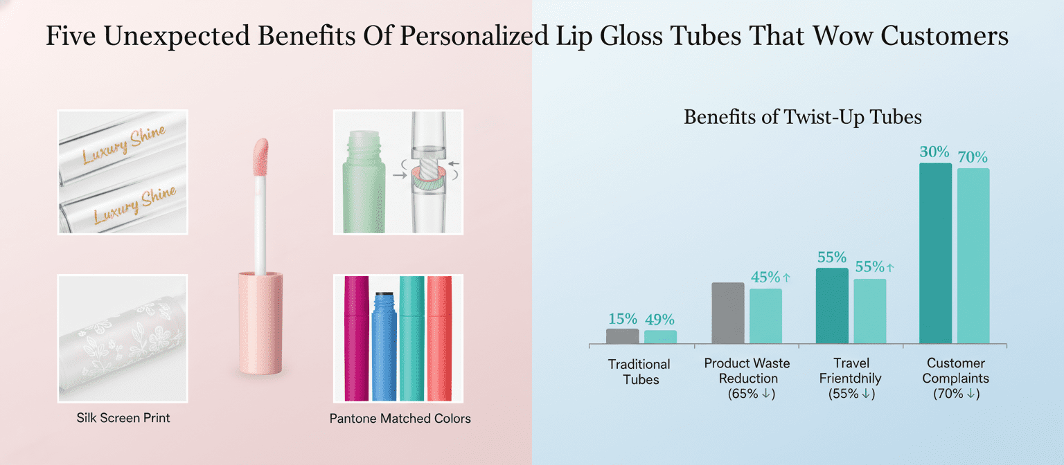 Five Unexpected Benefits Of Personalized Lip Gloss Tubes That Wow Customers