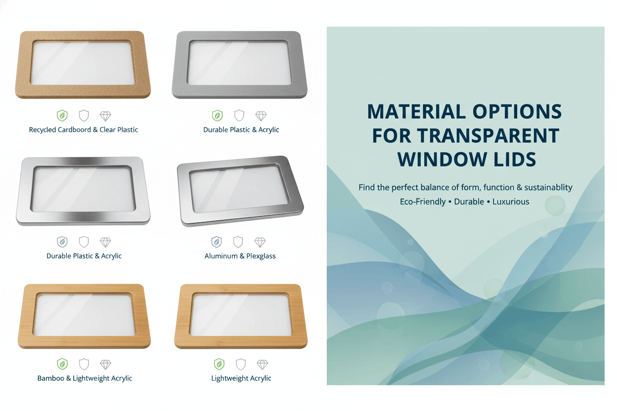 Možnosti materialov za prozorne pokrove oken