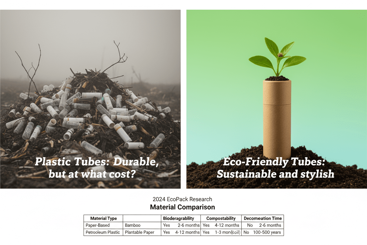 Plastic Vs Eco-Friendly Container Tubes