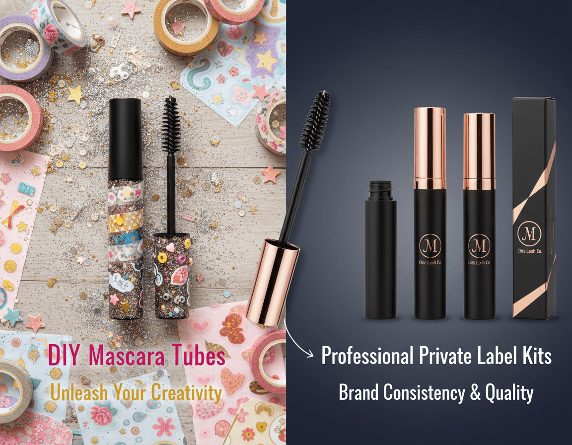 Empty Mascara Tubes: Diy Vs. Professional Kits