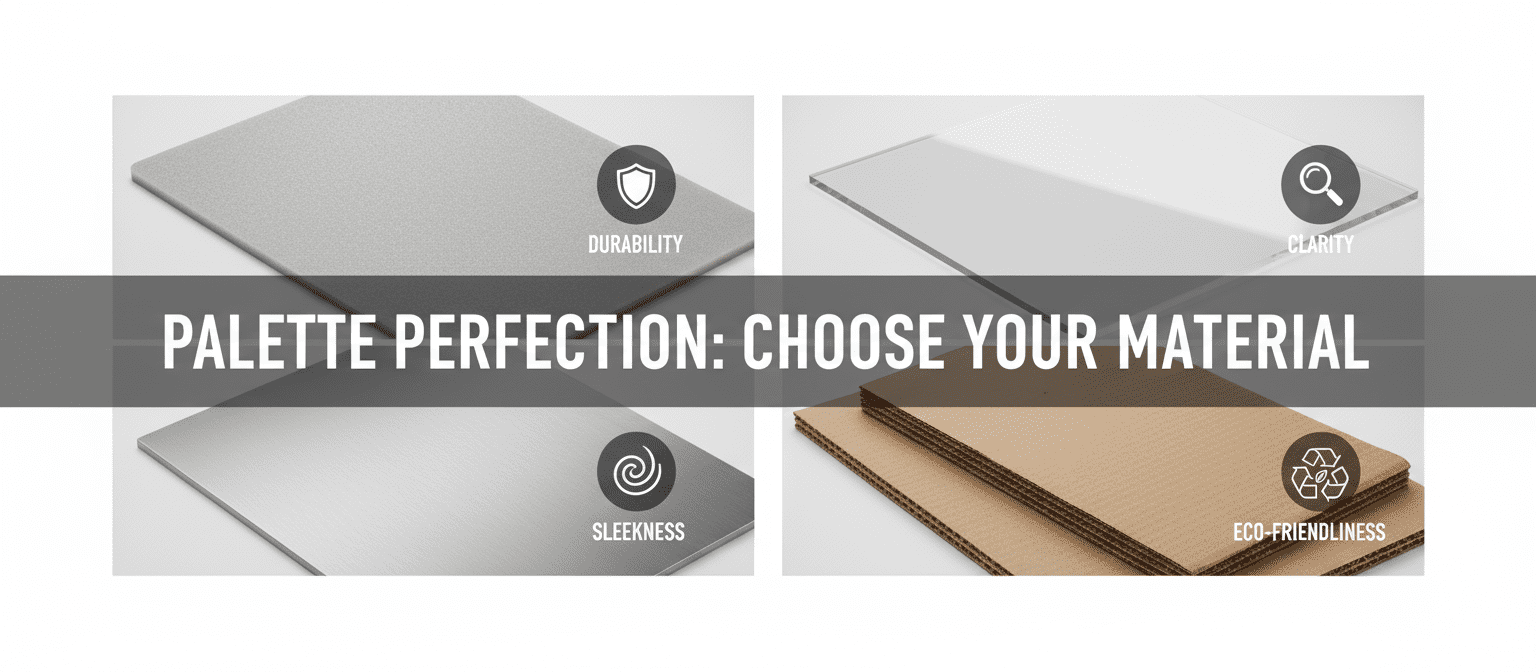 Soorten paletmaterialen