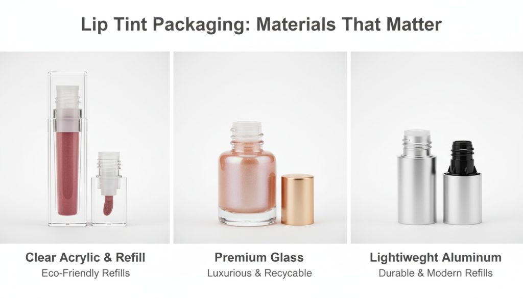 Lip Tint Packaging Materials