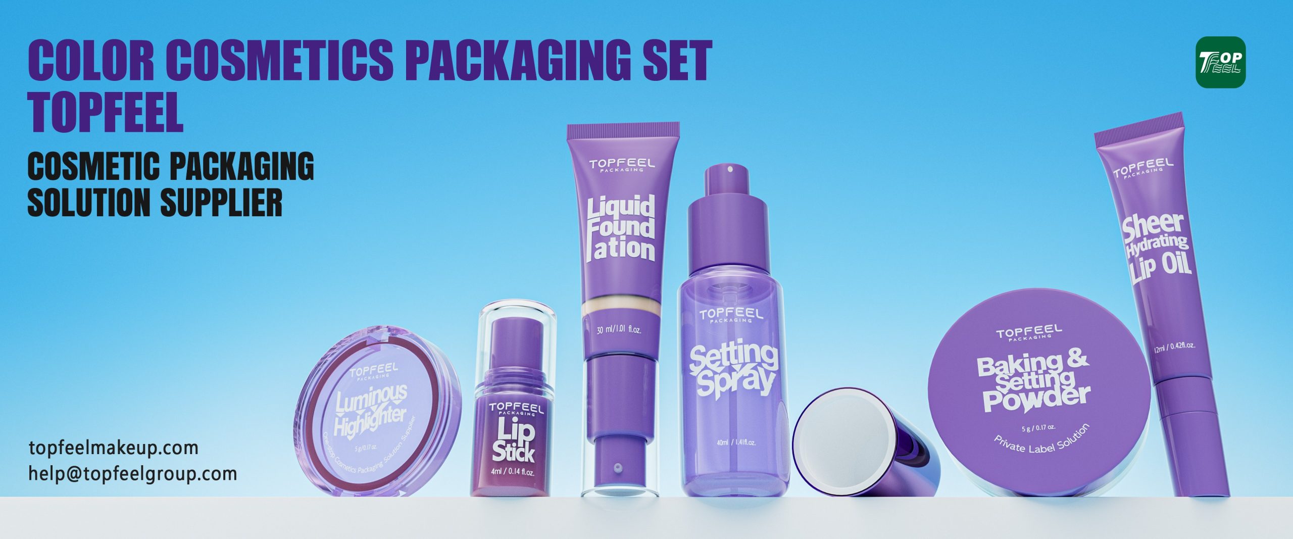 makeup packaging set