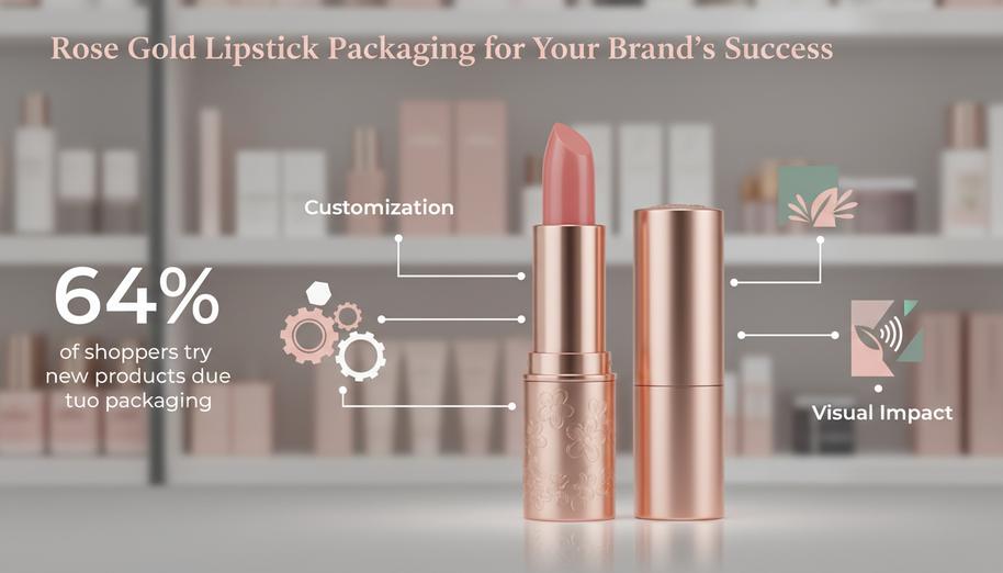 hur man väljer roséguld läppstiftförpackning för ditt varumärkes framgång-0