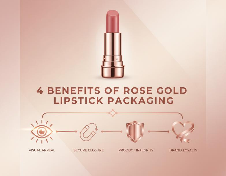 How to Choose Rose Gold Lipstick Packaging for Your Brand’s Success插图1