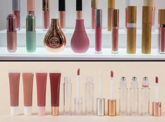 不同类型的唇彩管