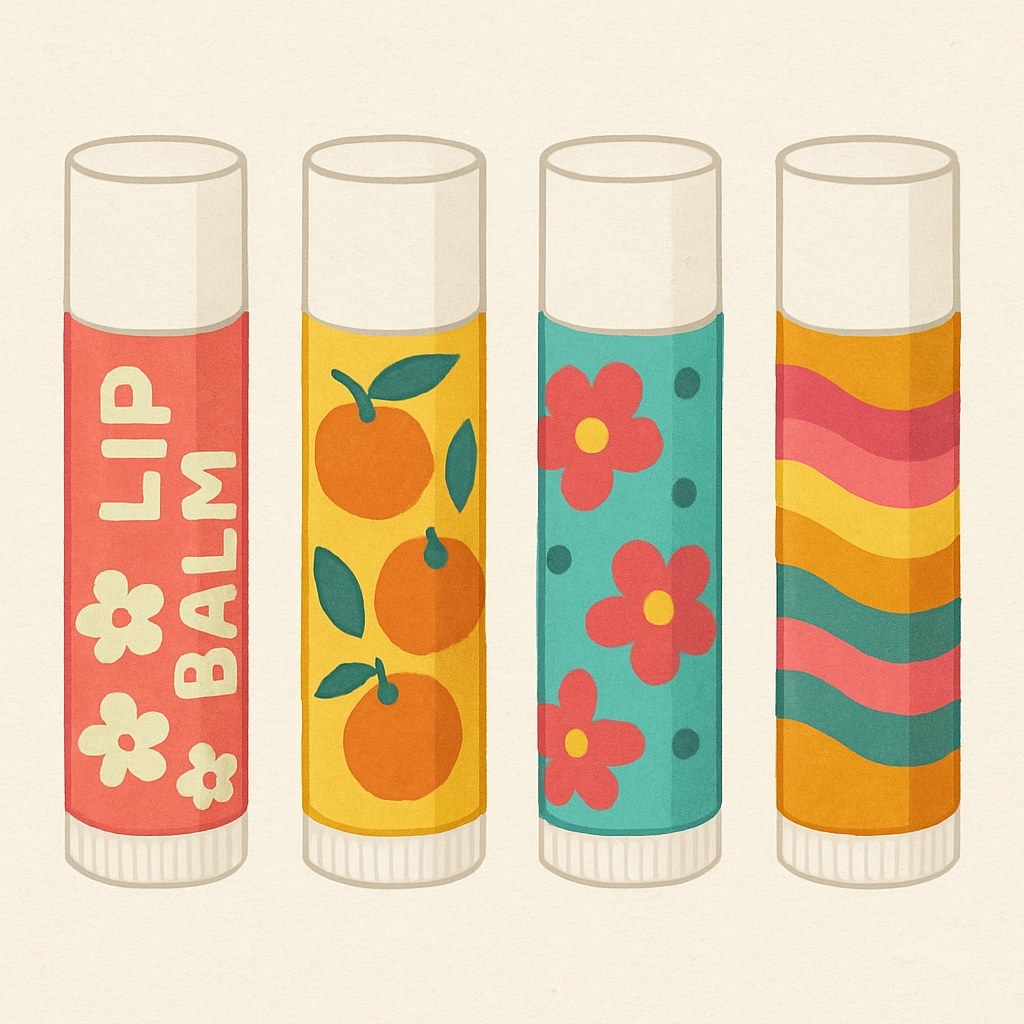 paper lipbalm tube