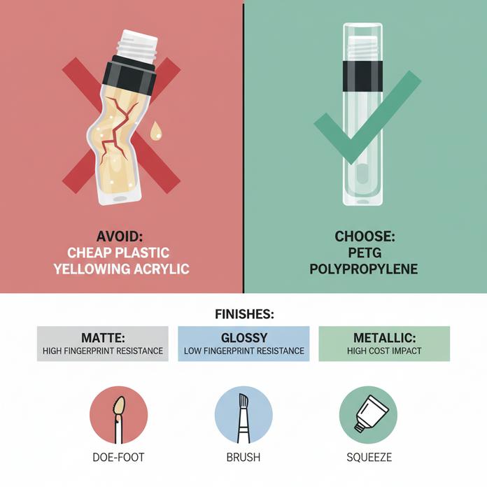 Quick Tips for Selecting the Right Lip Gloss Tube Containers Today插图3