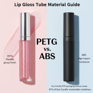 Lip Gloss Tube Material Guide: PETG VS. ABS