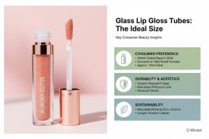 Marre du plastique ? Choisissez des tubes de brillant à lèvres en verre durable avec applicateur pour une qualité插图1 tube de brillant à lèvres en verre