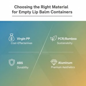 Ultimate Guide to Selecting Empty Lip Balm Containers: Materials, Sizes & Designs插图 empty-lip-balm-containers